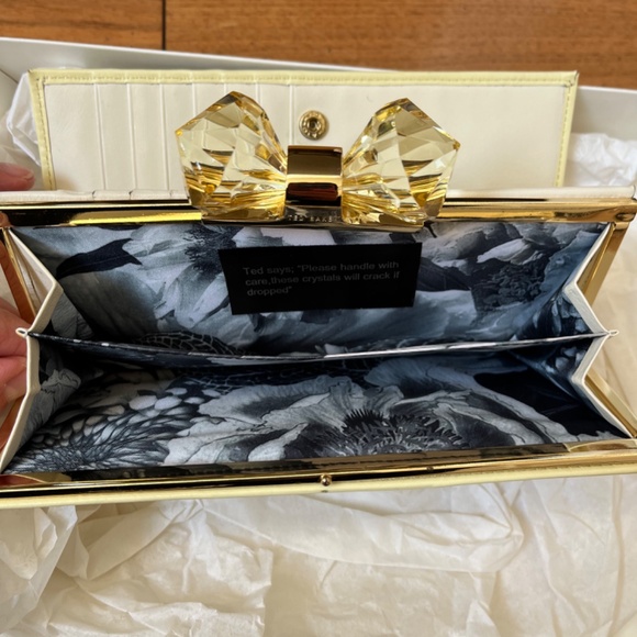 Ted Baker Leather and Crystal Clutch Wallet - Picture 6 of 10